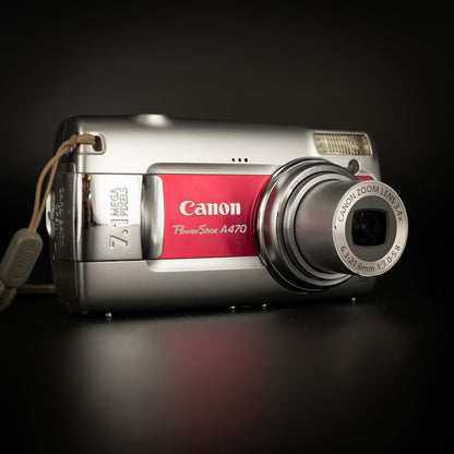 Canon PowerShot A470 — Red