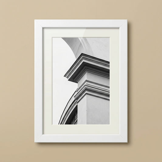 Manners White Frame