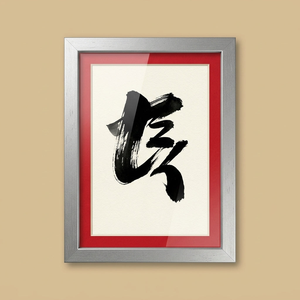 Manners Silver Frame