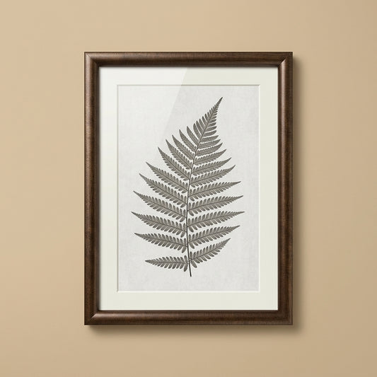 Thistle Gold Walnut Frame