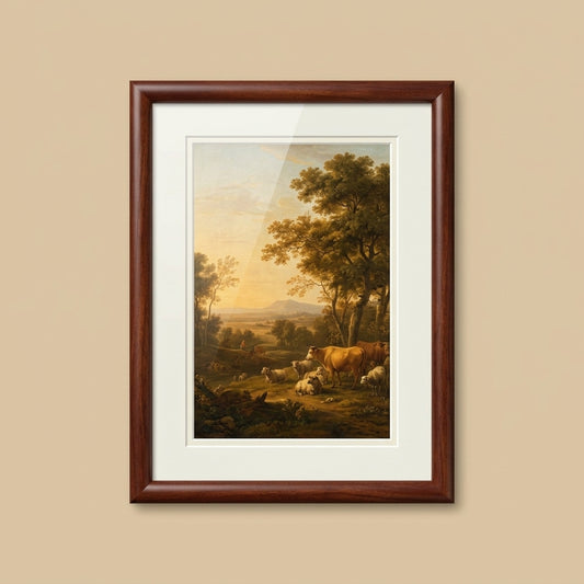 Thistle Mahogany Frame