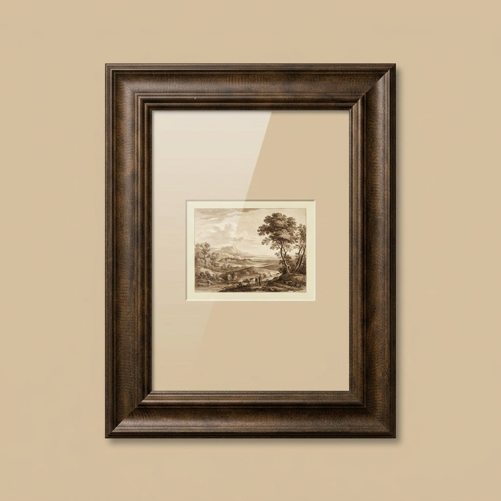 Corvus Dark Walnut Frame