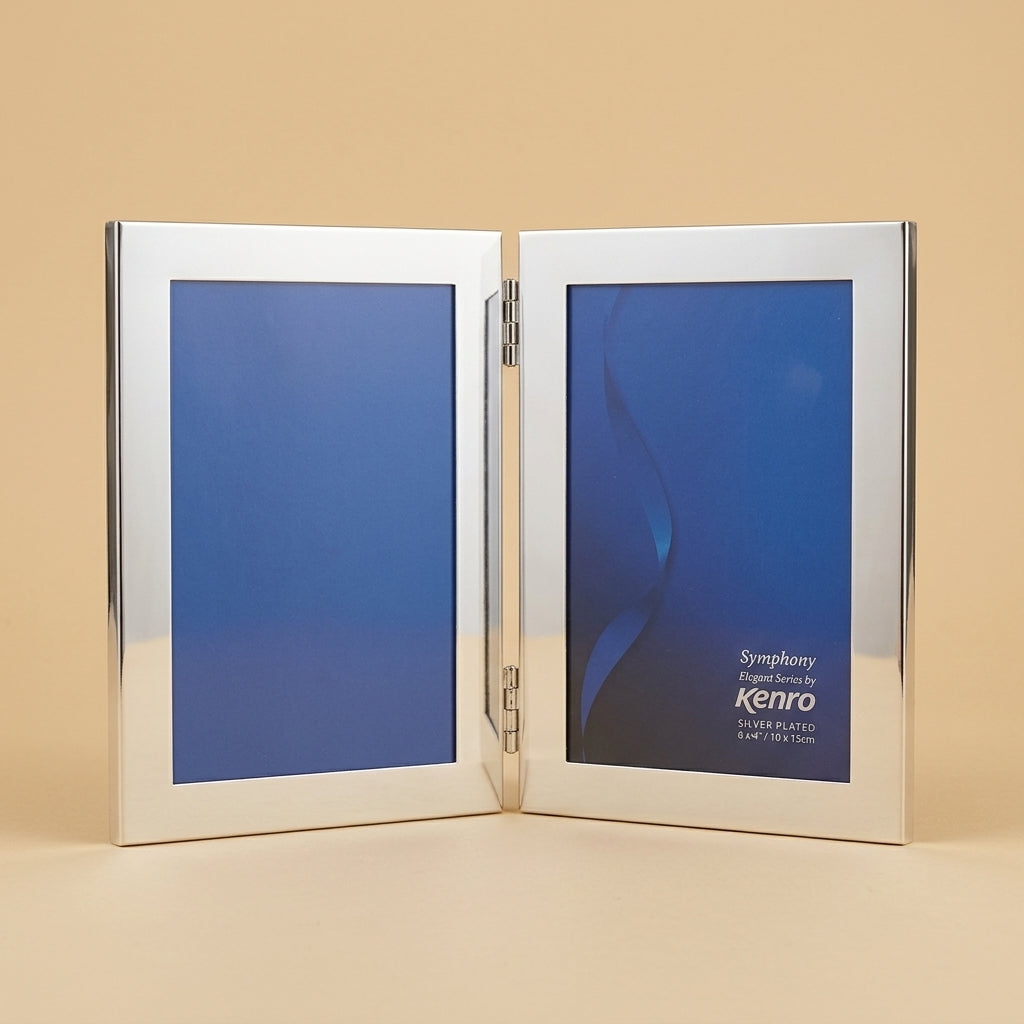 Kenro - Silver photo frame - 6x4"D