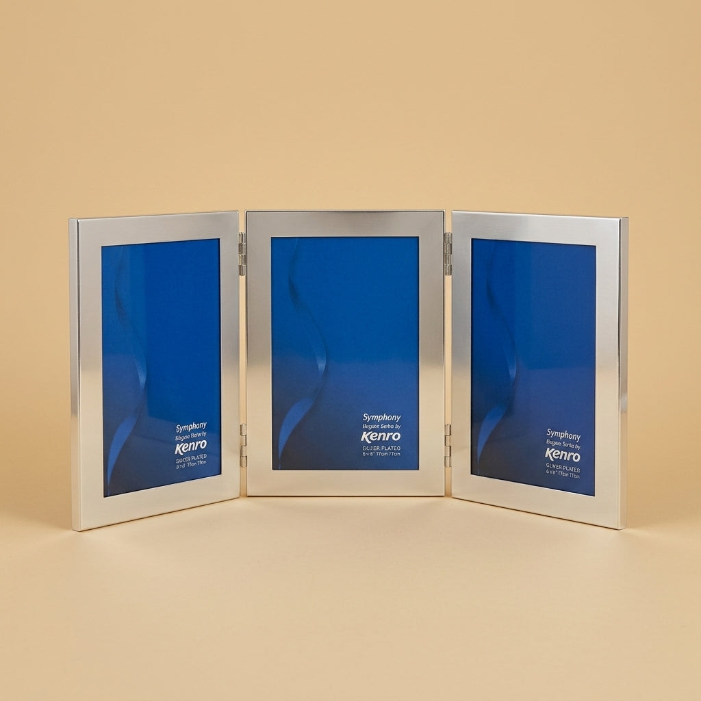 Kenro - Silver photo frame - 6x4"T