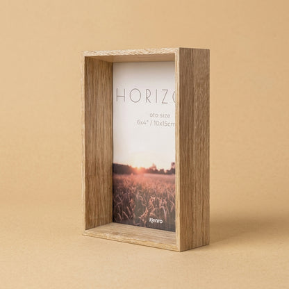 Light ash Horizon 6x4 frame at an angle, showing deep box profile