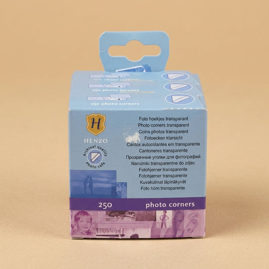 Henzo - Photo Corners Clear 250pk