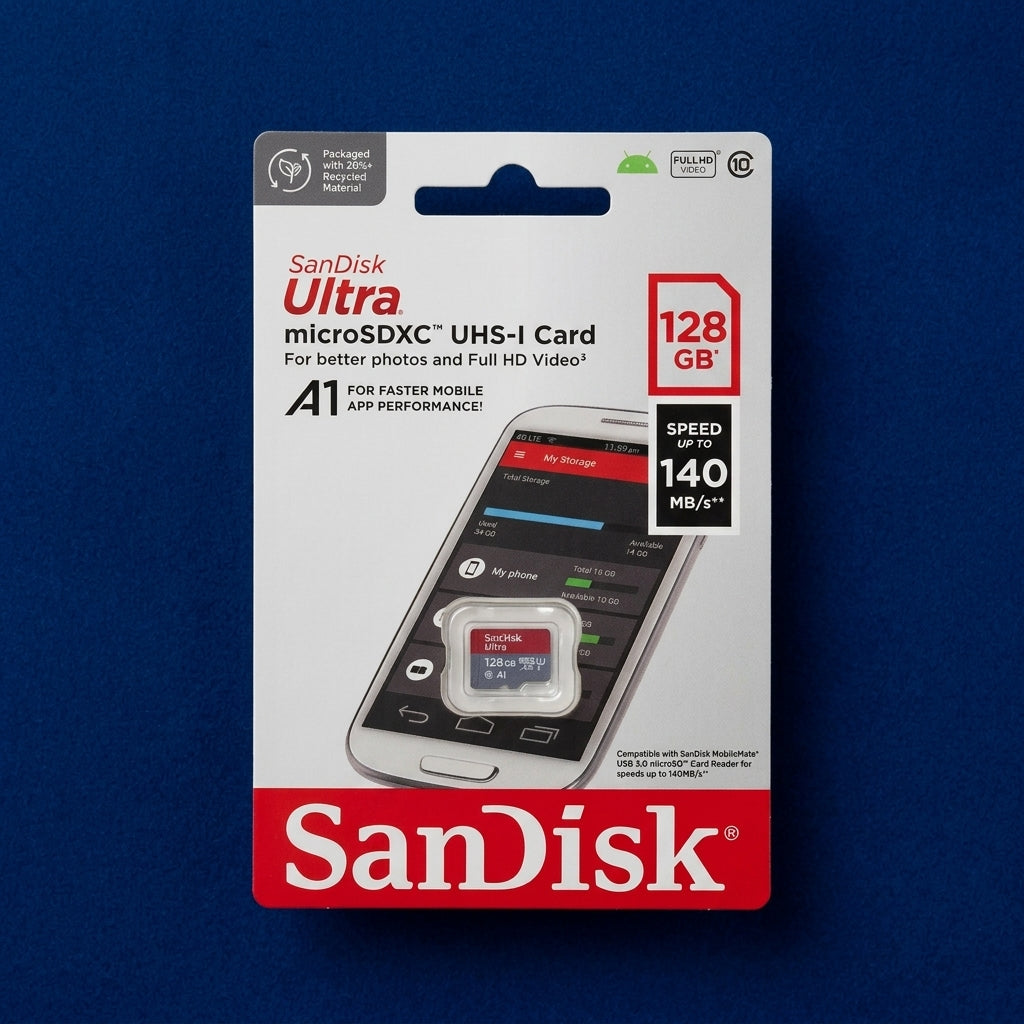 SANDISK - 128 Micro SD