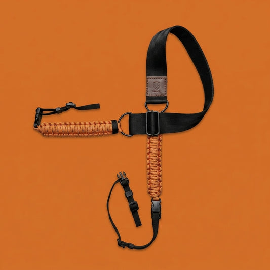 Langly Paracord Camera strap - Mandarin