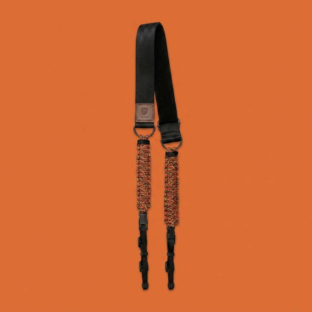 Langly Paracord Camera Strap - Mercury
