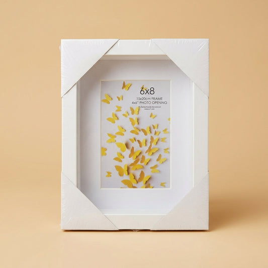 Vieona - Shadow Box - 6x8 - White