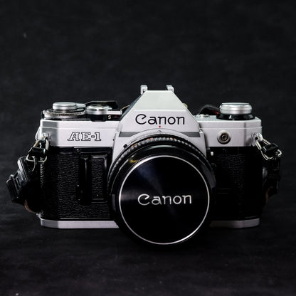 Canon AE-1 with Canon 50mm F1.8 Lens