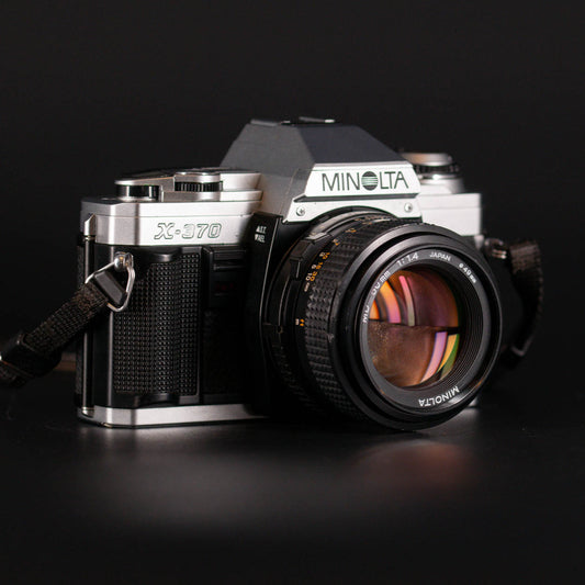 Minolta X-370 with 50mm f/1.4