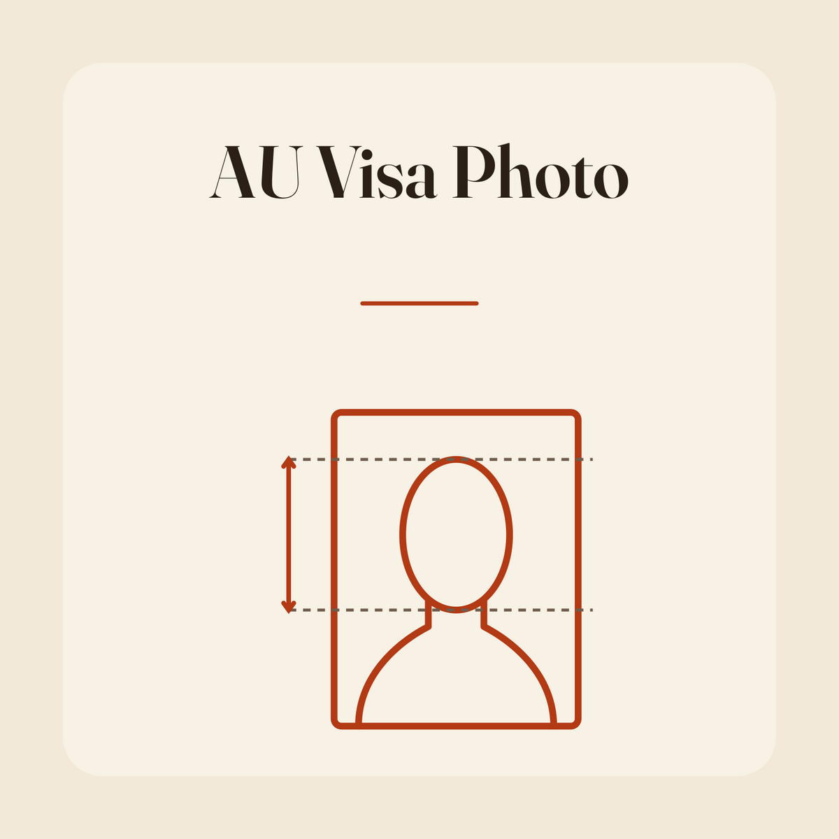 AU Visa Photo