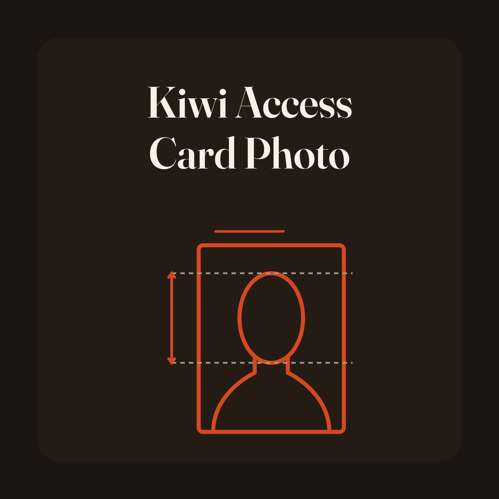Kiwi Access Card Photo