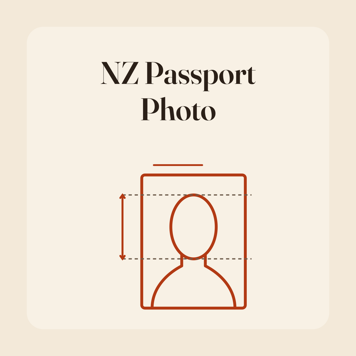 NZ Passport Photo