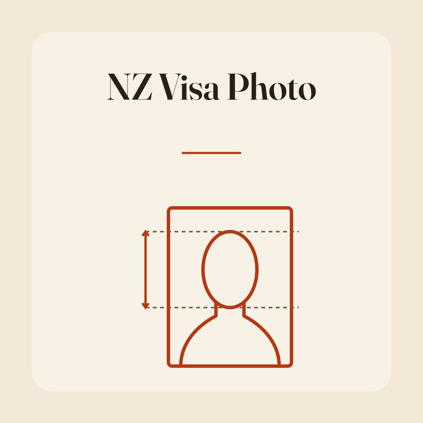 NZ Visa Photo